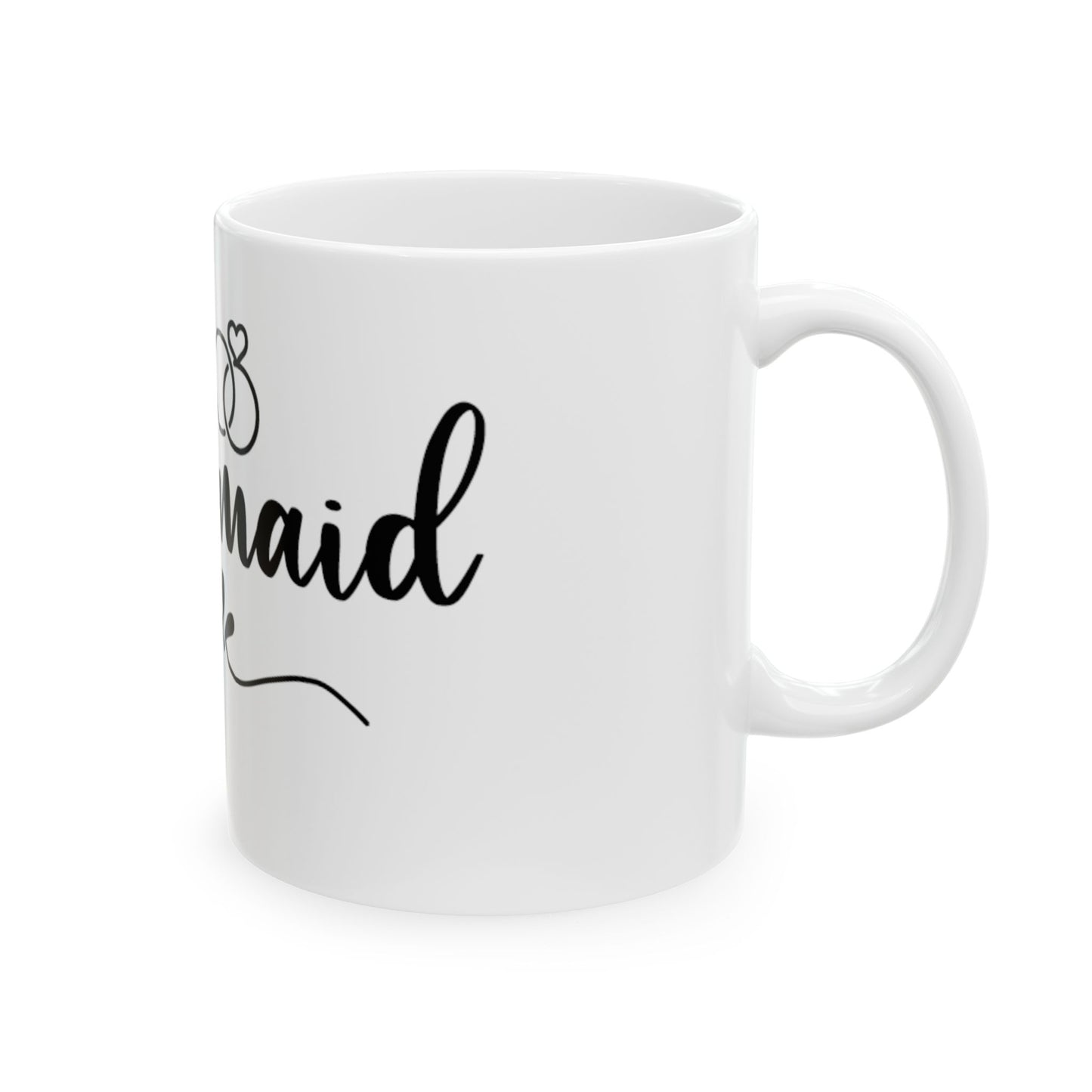 Bridesmaid Ceramic Mug, 11oz