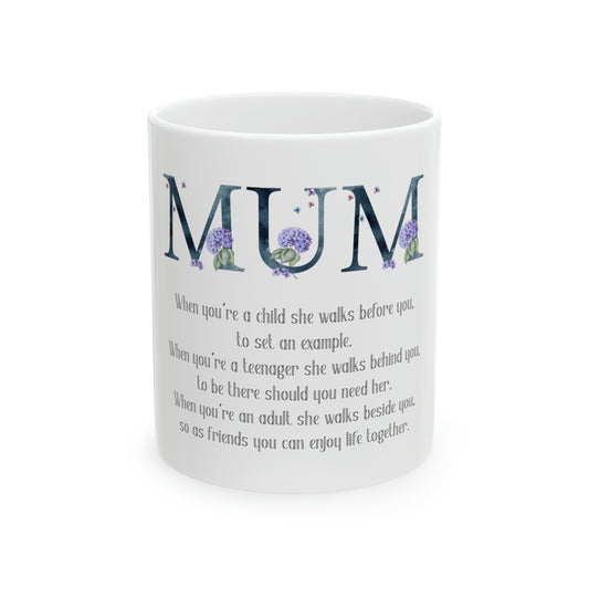 MUM Ceramic Mug, 11oz