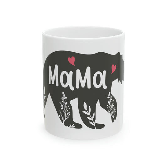 Mamma Bear Ceramic Mug, 11oz