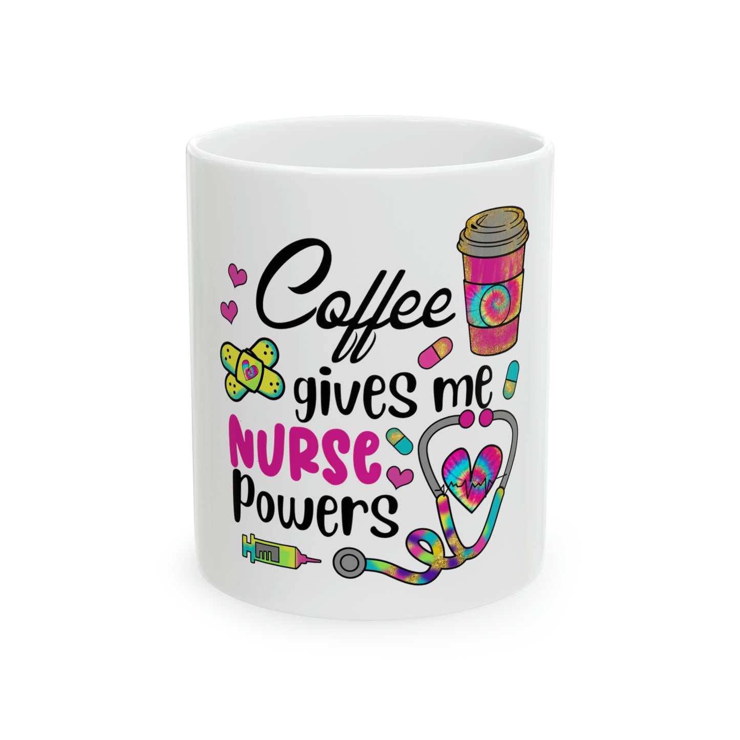 Ceramic Mug, 11oz